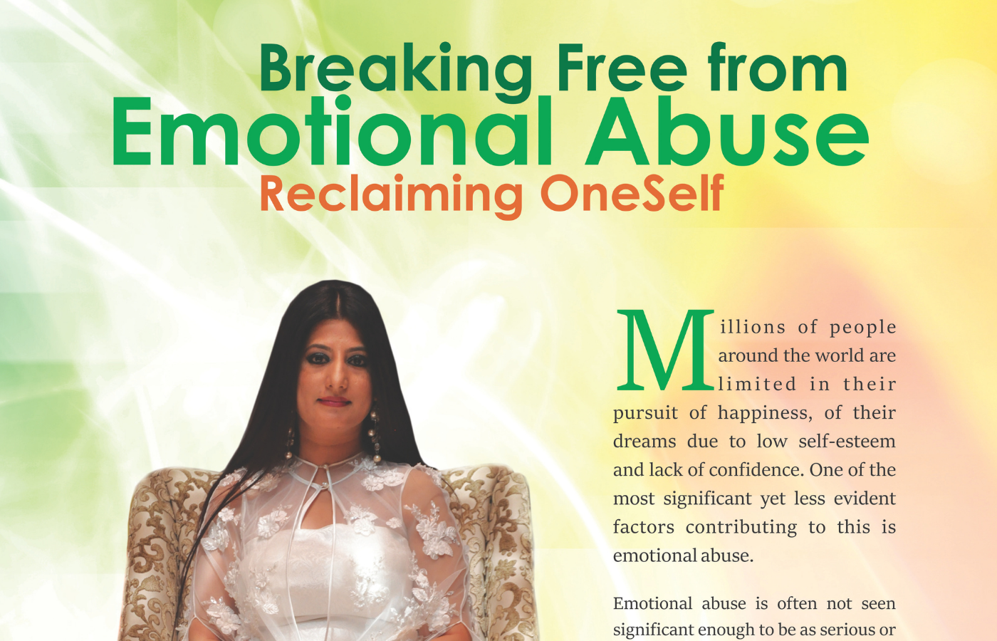 Breaking Free from Emotional Abuse in Stayfit on Jun 2019